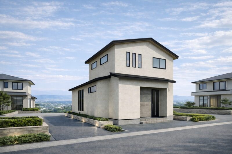 【完成見学会】高台に建つ、開放感あふれる住まい